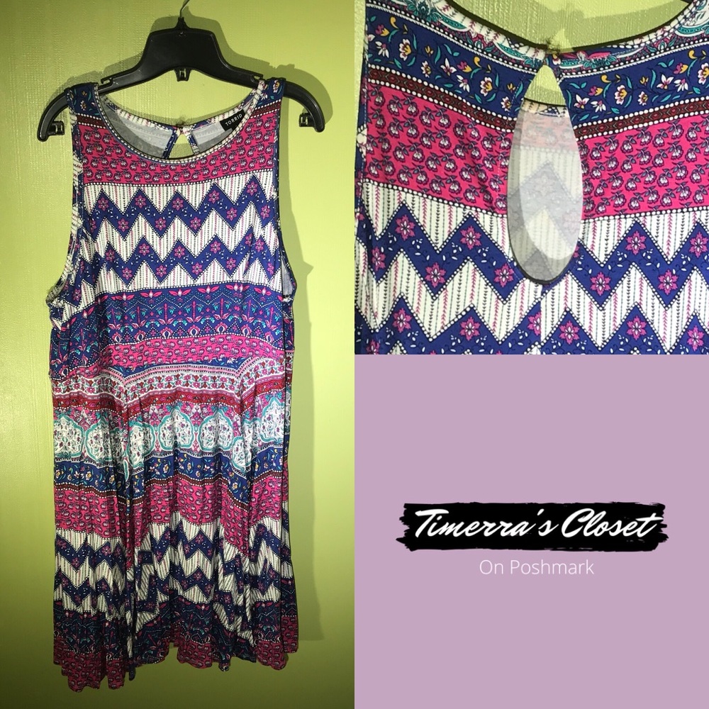 Torrid Key Hole Skater Dress